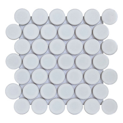 Rounds 2 Inch Porcelain Mosaic