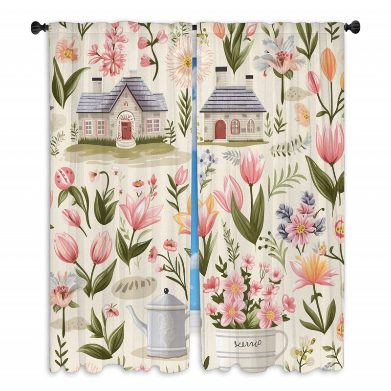 Minatare Room Darkening Curtain Pair, 40" W x 54" H
