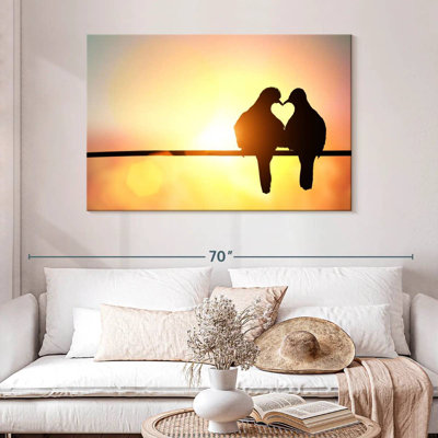 Silhouette de Hardie Love Birds