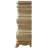 Victoria 5-Drawer Cabriole Chest, Gold Finish-110744222