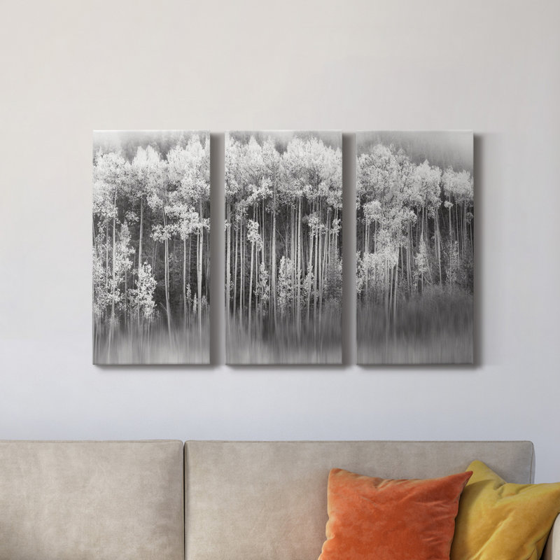 Dreamy Aspen - Photographie sur toile tendue 3 pièces, H 60 po x l 120 po x P 1 po