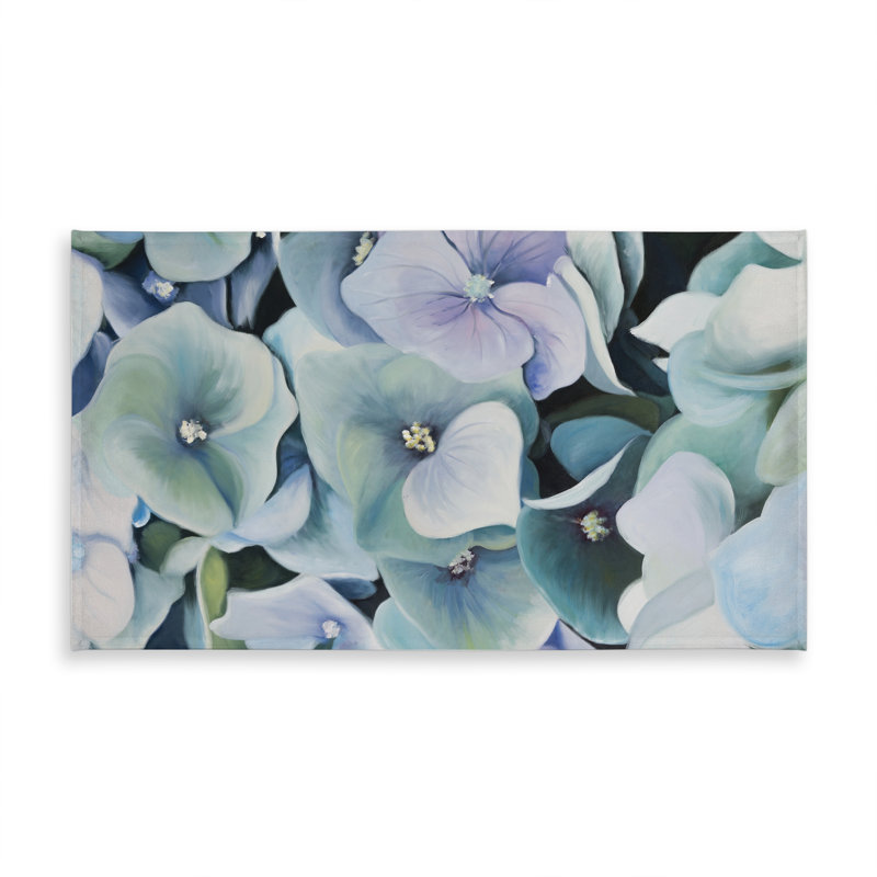 Rustic Purple Hydrangea Tablecloth - Indoor/Outdoor Decor