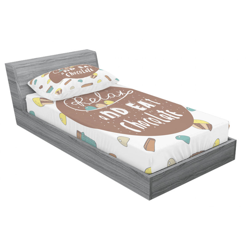 Microfiber Sheet Set, Twin XL Sheet Set with Fitted Sheet