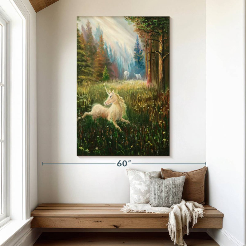 Brampt Enchanted Forest, 51" H x 34" W