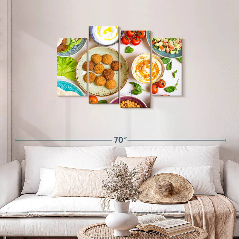 Yarlin Middle Eastern Dishes, 27" H x 43" W