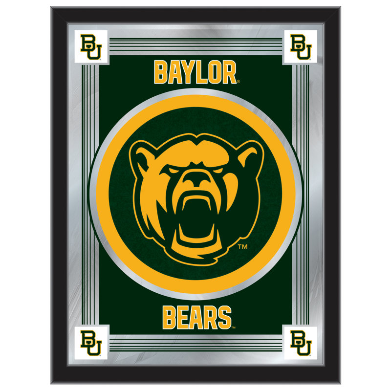 NCAA Logo Mirror, impression encadrée, Baylor