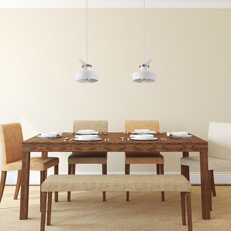 Dulcie 1 - Light Single Pendant, White