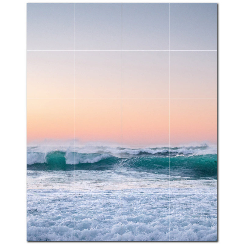Vagues photo 6 x 6