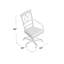 Jefferson 18'' H Upholstered Metal Armchair