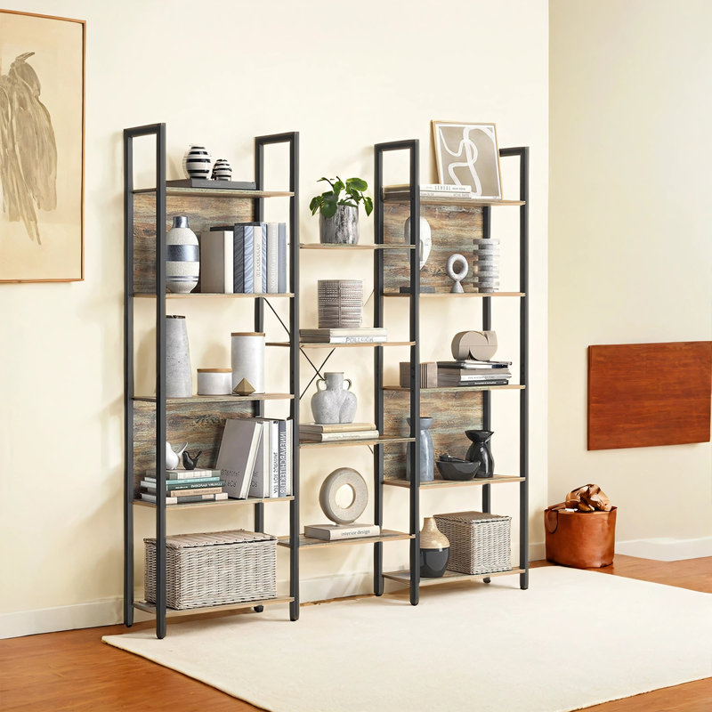 166cm H x 158cm W Steel Bookcase