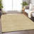 Premium Machine Washable Prisco Gold Rug-484558643