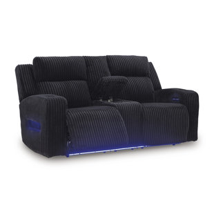 Odhren Power Reclining Loveseat With Console