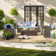 Arlington Outdoor Wicker 7 Person Seating Group with Cushions