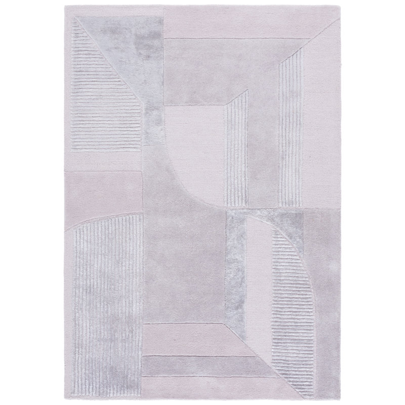 Tapis d'intérieur en laine et coton touffeté à la main Fifth Avenue, Rectangulaire 8 pi x 10 pi