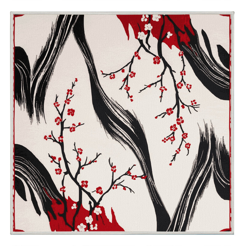 Sunset Bloom Rug, Rectangle 3' x 5'