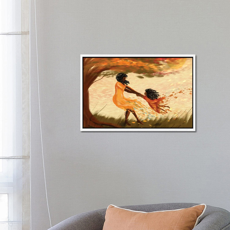 Look Ma by DeeLashee - Print on Canvas, White Framed, 66.04 cm H x 45.72 cm W