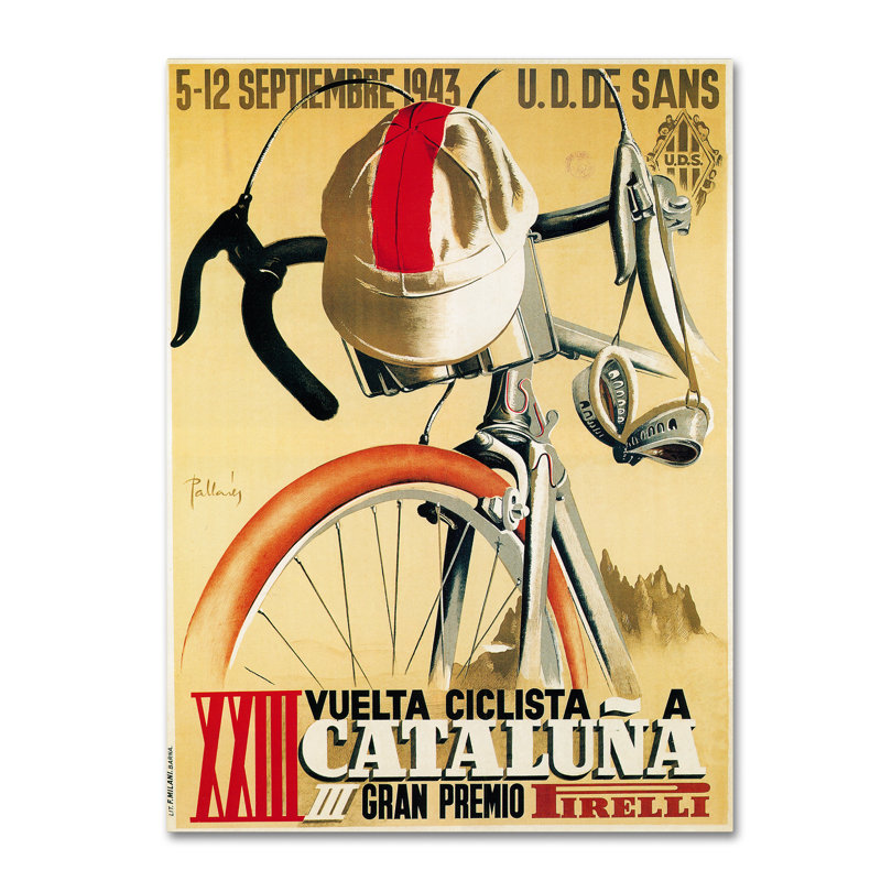 Publicité rétro sur toile Kadey, H 19 po x l 14 po x P 2 po