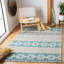 Tapis gris / turquoise Sevier Southwestern-1041518320