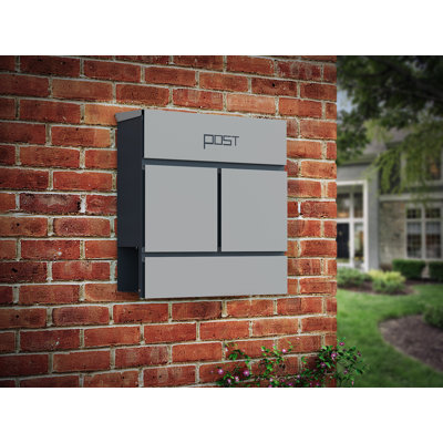 Sembrini Steel Wall Mounted Letter Box