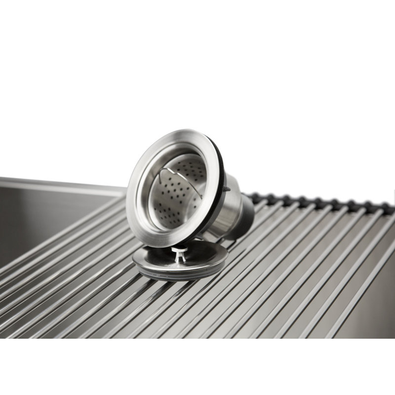 33'' L Single Bowl Stainless Steel Kitchen Sink