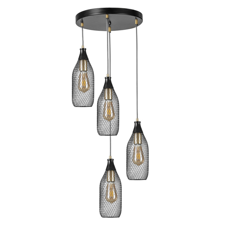 Chandle Chandelier, Black