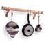 Premier Handcrafted Wall Mounted Pot Rack-1207814988-1207814985