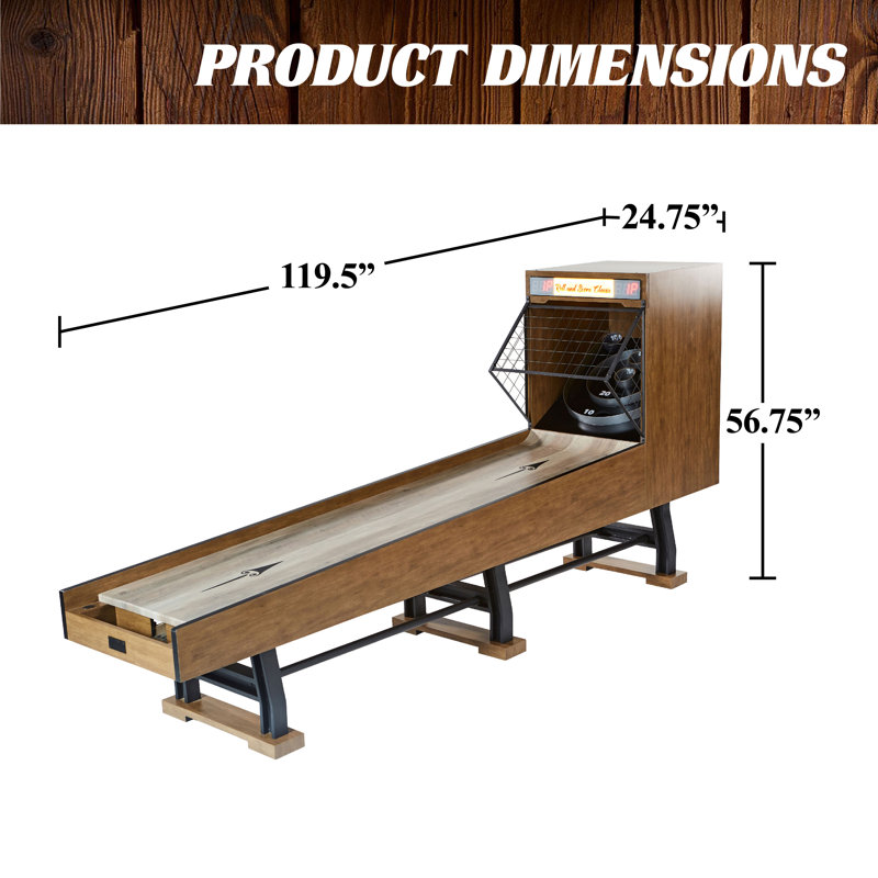 Table de jeu « Roll and Score » de 10 pi Coventry