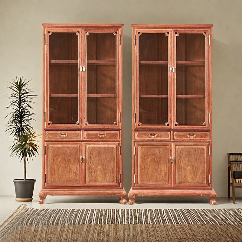 Bibliothèque de luxe de style chinois