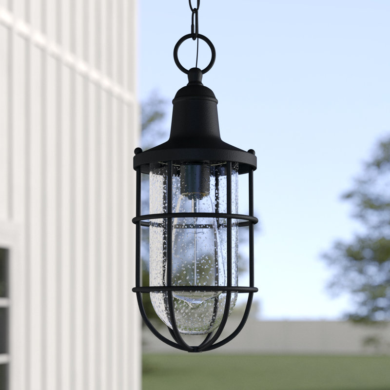 Lanterne suspendue d’extérieur 1 lumière amis