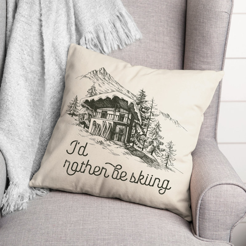Throw Pillow, 18" H x 18" W x 1.5" D
