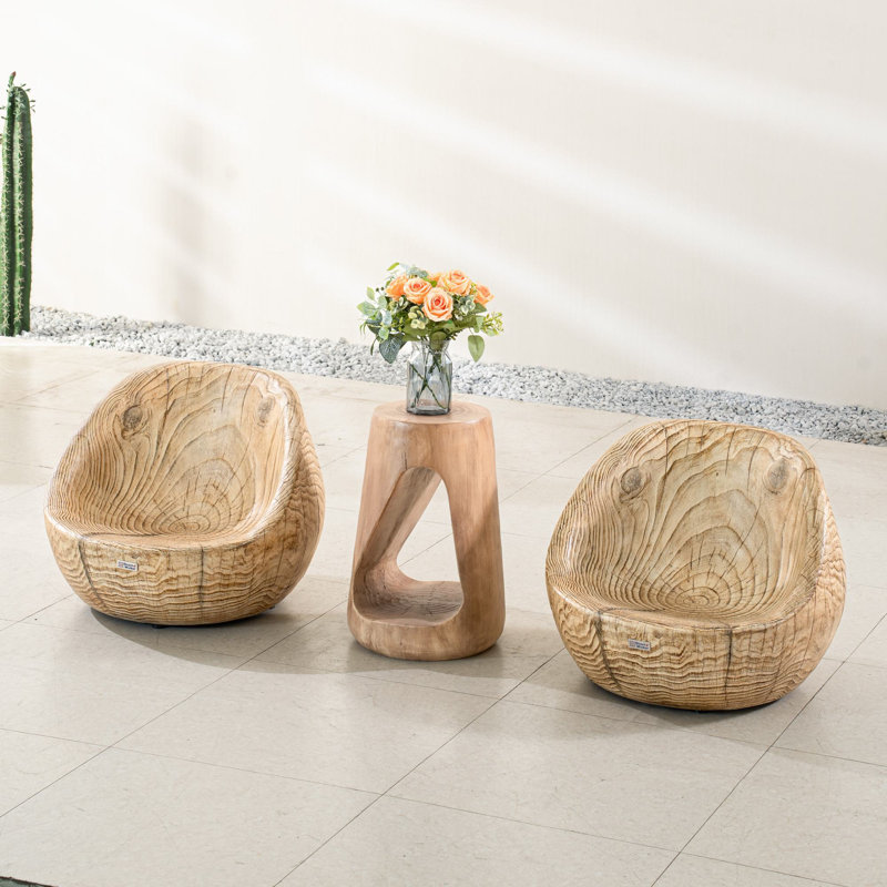 Terrafab 2-Person Patio Conversation Set