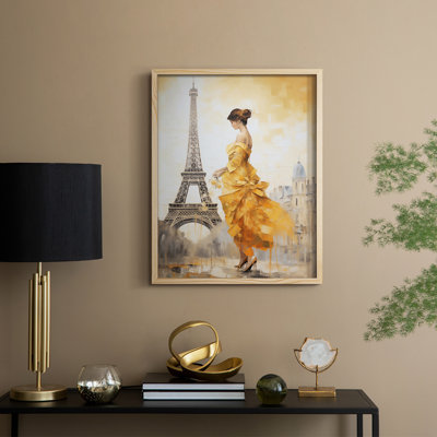 «WOMEN Series Dxxix», reproduction encadrée - bois massif
