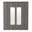 Armoire à miroir 4 portes avec tablettes-1355993116