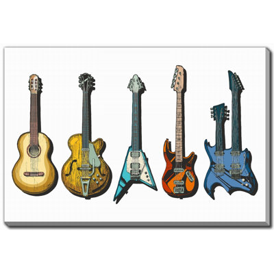 Electric Harmony Canvas Wall Art