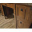 Bureau d'ordinateur à finition cerisier
