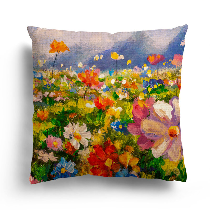 MODERN MAISON - toile de fleurs