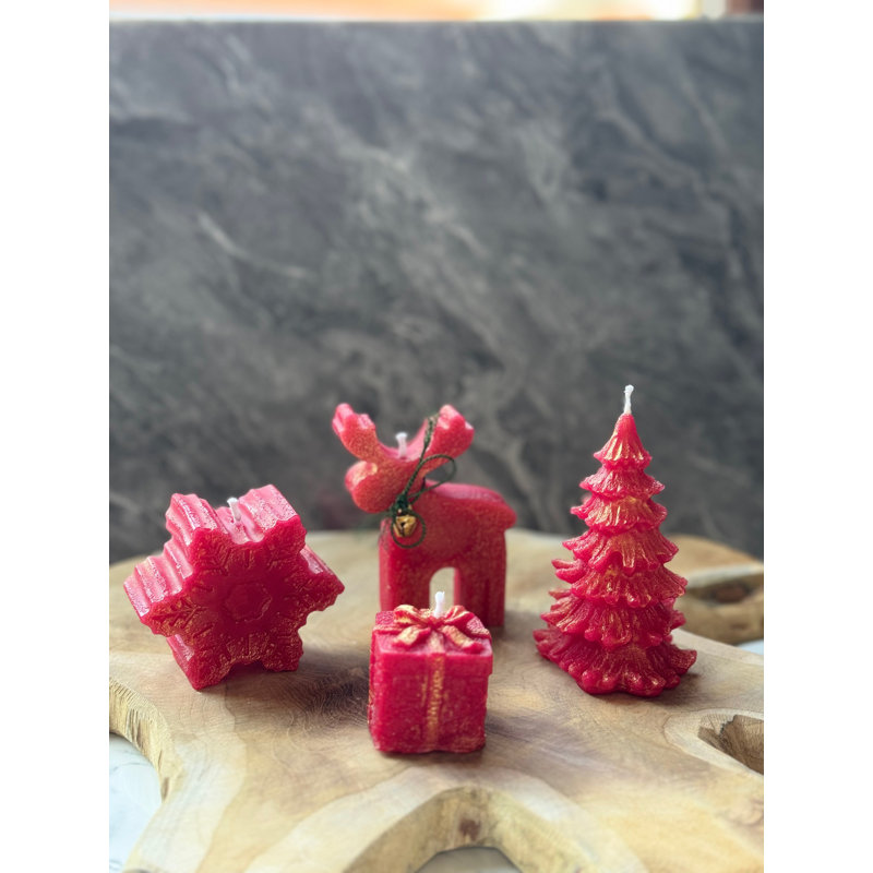 Ensemble de bougies de Noël 14