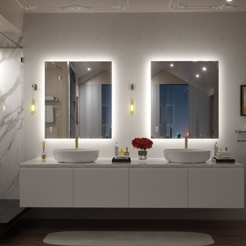 Miroir de salle de bain , 32 po x 28 po