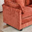 Repose-pieds Glam avec velours luxueux et coussin moelleux-121787940