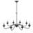 Delvona Dimmable Steel Chandelier-1433015930-1467048575