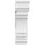 Support standard en PVC de qualité architecturale avec extrémités traditionnelles-33859952