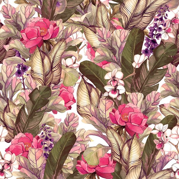 Red Barrel Studio® Floral Roll | Wayfair