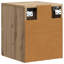 33cm W Manufactured Wood Bedside Table-1987882643
