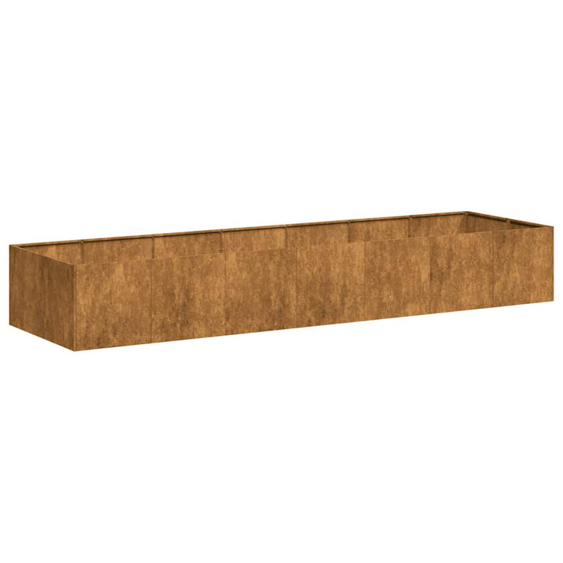 Grand pot à fleurs vidaXL, H 15,7 po x l 110,2 po x P 31,5 po