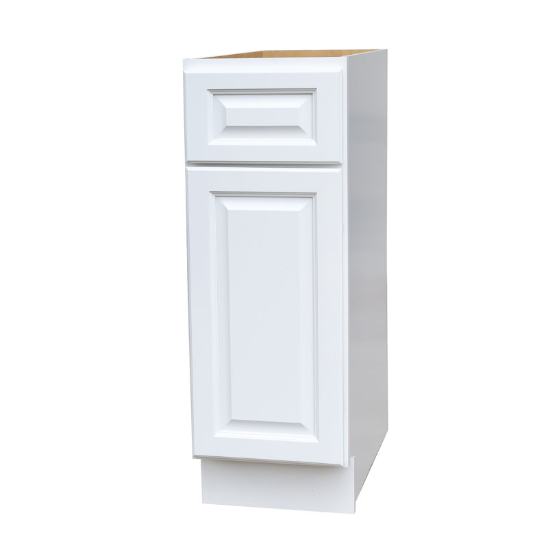 Armoire de cuisine blanche, 18"