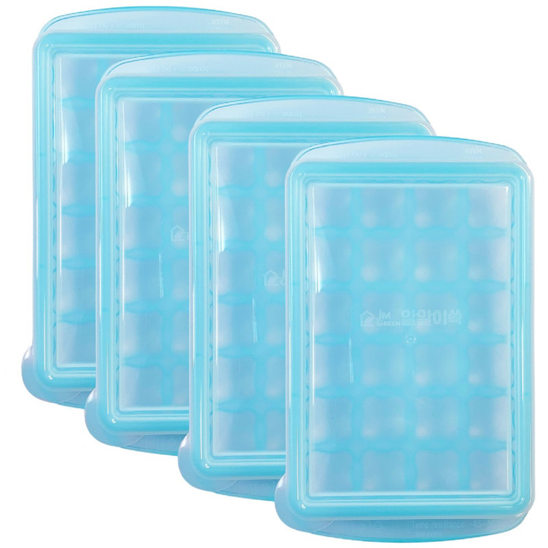 Cobden Plastic Ice Cube Tray, Blue