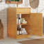Ensemble de meuble-lavabo simple de 20 po avec lavabo en céramique, ensemble de meuble-lavabo autoportant avec porte à fermeture douce, tablette réglable