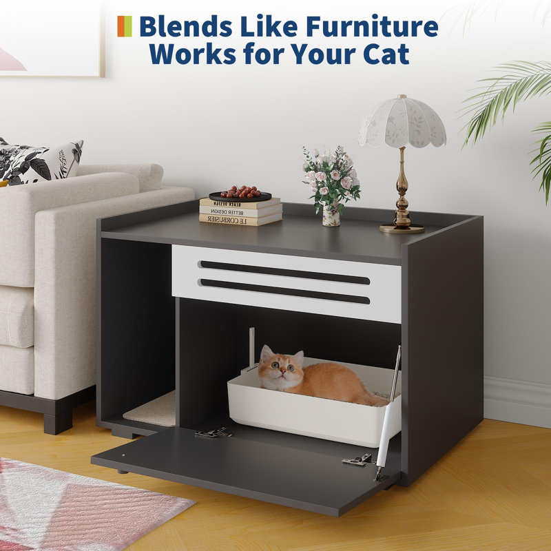 51.5cm H Cat Tree, Black