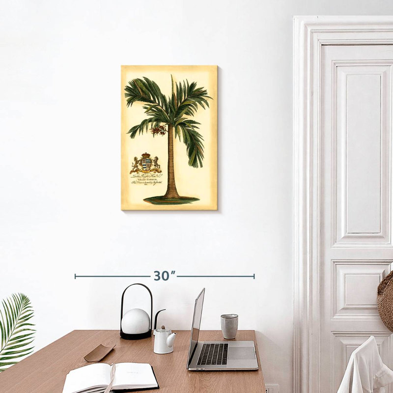 Harnek British Colonial Palm I, H 24 po x l 16 po
