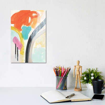 Rhythm Variations II by June Erica Vess - Wrapped Canvas Painting